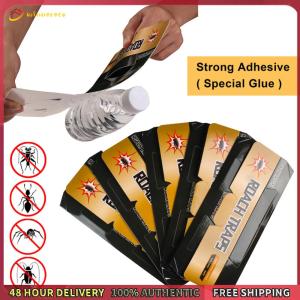 【Clearance sale processing】 Large Pack 100 Cockroach Sticky Traps Pest Control Non-Toxic Safe for Pets and Children in Kitchen