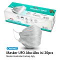 ONEMED Masker Medis KF94 UFO | Earloop 4ply - Isi 20pcs. 