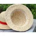 ❣️HOKI69❣️ Topi Pasir Cosplay Luffy One Piece Anyam Pantai Pelindung Sinar Matahari Import Unisex. 
