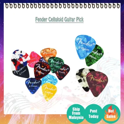 Fender Celluloid Guitar Pick Guitar Plectrum 0.46mm/0.71mm/0.73mm