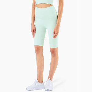 Clear Stock Price Thigh Length Yoga Pants Yoga Leggings for Fitness Yoga Jogging Running Workout Sports Leggings High Waist Tight Tummy Control Slim Fit Hips Up No Awkwardness Line Seluar Sukan Perempuan Pendek WK1260