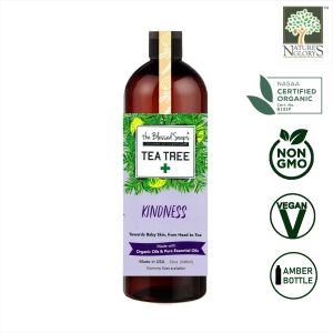 The Blessed Soaps Organic Castile Soap Essential Oil Soap Tea Tree All Natural All Purpose Soap (355ml / 946ml / 2 x 355ml / 2 x 946ml)