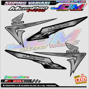 STRIPING VARIASI MOTOR MEGAPRO PRIMUS / STICKER LIST MOTOH HONDA MEGAPRO PRIMUS