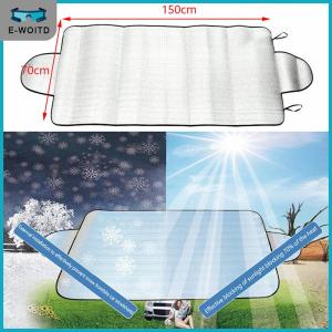 【E-WOITD】 ที่บังแดดกระจกหน้ารถยนต์กันหิมะสำหรับฤดูหนาว