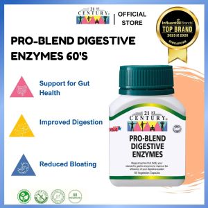 21st Century Pro-Blend Digestive Enzymes 60 Vegetarian Capsules - VEGETARIAN FORMULA