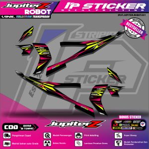 (cod) sticker motor JUPITER Z ROBOT - sticker striping variasi list yamaha JUPITER Z ROBOT 001