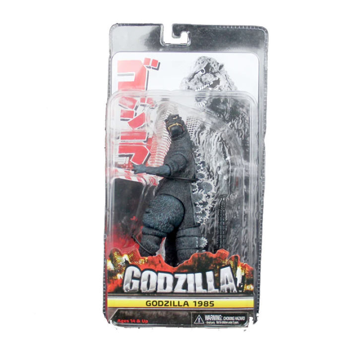 NECA 1985 Godzilla Movie Version Articulated PVC Action Figure Kids ...