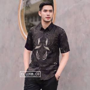 kemeja batik lengan pendek motif insya store