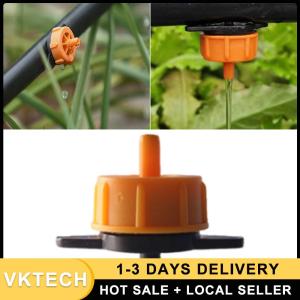 หัวปล่อยน้ำหยดแรงดันคงที่ 2 ลิตร 100 ชิ้น สำหรับระบบรดน้ำสวน ประหยัดน้ำและให้การกระจายน้ำสม่ำเสมอ เหมาะสำหรับปลูกผักและดอกไม้