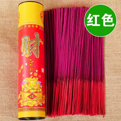 【批发】【特价】【无烟】檀香佛香 无烟檀香 熏香无烟观音礼佛香 Smokeless Joss Stick 33cm 2.5kg/32cm桶装无烟香 本色/金色/红色