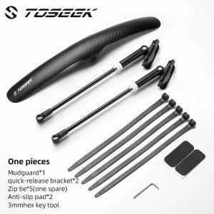 Meroca Zefal Road Bike 700C Waterproof Fender Touring Bike Durable Removable Dustproof Mud Guarad Wings Quick Release Easy Installation Bicycle Fender Bike Accessories