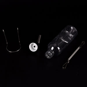 Christmas gift 【AYLMER】 Little Pet Rat Water Drinking Bottle Hamster Rabbit Dispenser Cylindrical Feeder