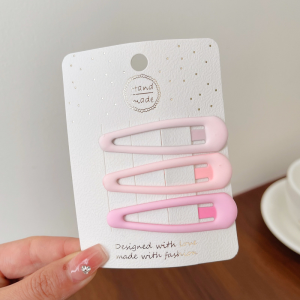 3pcs/set Korean Girls Baby Hairpin Set Brown Star Hair Clip Bangs Clip Hair Accessories for Kid