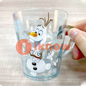 I Know Cốc Nhựa Đông Lạnh Cho Trẻ Em Có Tay Cầm Cốc Sữa Hoạt Hình Cốc Quà Tặng Sinh Nhật 300Ml