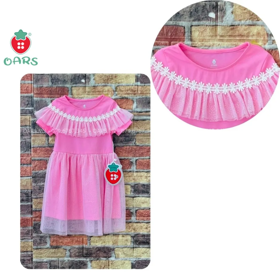 Váy trẻ em thiết kế chất liệu thô boi đẹp 100%cotton. - Đầm | ThờiTrangNữ.vn