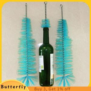 Butterfly แปรงทำความสะอาดขวดไนลอนสำหรับใช้ทำความสะอาดในครัวท่อชงไวน์เบียร์ใช้ในบ้าน