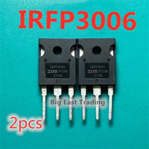 Transistors IRFP3006 TO-247 – Lot De 2 Pièces – Composants Électroniques De Puissance