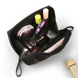 Women Travel Cosmetic Bag Portable Mini Lipstick Bag Carry-on Lip Gloss Organizer Mini Bag