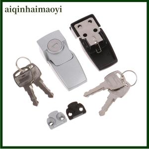 aiqinhaimaoyi Cabinet Coated Metal Hasp Latch DK604 Security Toggle Lock With Two Keys