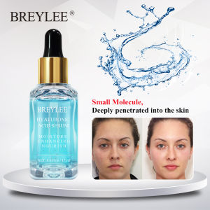 BREYLEE Face Serum Hyaluronic Acid Moisturizing Facial Essence Nourishing Repairing Oil Control Remove Wrinkles Brightening Ageless Beauty Facial Skin Care 17ml