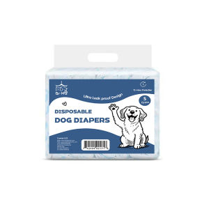 【Junjun】ผ้าอ้อมสุนัขแบบใช้แล้วทิ้ง สำหรับชายและหญิง ดูดซับเร็ว ระบายอากาศดี ใส่สบายไม่ระคายเคือง