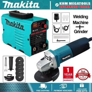 Original 1500W Electric Hand Angle Grinder+MMA-650 Inverter Welding Machine IGBT Full Copper Output