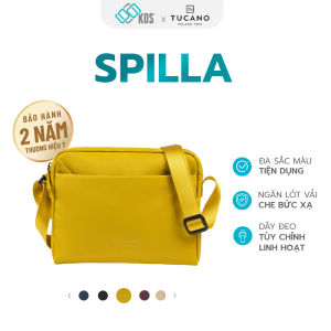 Túi đeo chéo ngang TUCANO SPILLA Túi đeo chéo thời trang chất liệu Vải Nylon thương hiệu Ý bảo hành 2 năm