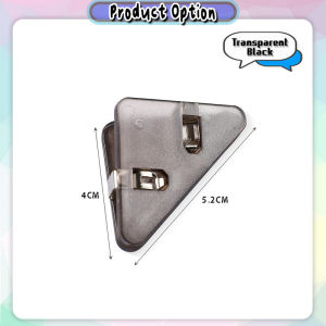 [iRojak] Paper Edge Clip Triangle Paper Clips Binder Clip Memo File Corner Clip 边角夹 Klip Kertas - ST38