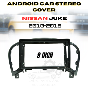 CPA ANDROID CAR STEREO COVER 9INCH NISSAN JUKE 2010-2016 WITH STEREO WIRE HARNESS POWER CABLE (11524)