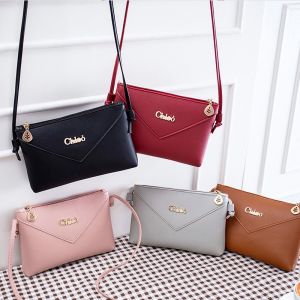 BISA COD Tas Premium Tas Persegi Kecil Mini 2020 Tas Bahu Mode untuk Wanita Klasik Lucu Siswa Kulit Sederhana Versi Korea Kurir Amplop Tas Wanita Terbaru 2022 Tas Selempang Wanita KULIT- SLINGBAG TAS AMPOP KULIT POLOS PREMIUM WANITA {CHLEO} / SELEMPANG