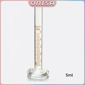 Thick Glass Graduated Measuring Cylinder Laboratory Measure Tube 5ml/10ml/25ml/50ml/100ml