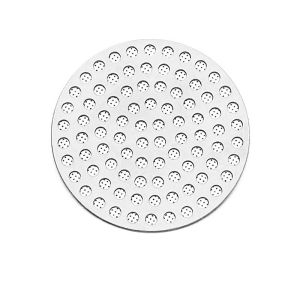 Gemilai‘s double-layer 304 stainless steel coffee filter mesh extraction filter mesh splash proof high temperature resistant reusable 51/53/58mm