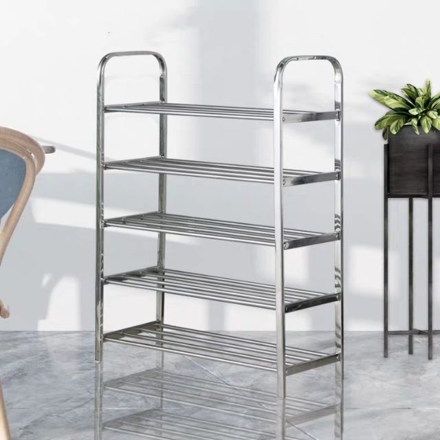 Stainless Steel Layer Metal Shoe Rack Lazada PH