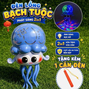 TẶNG PIN ĐỒ CHƠI LỒNG ĐÈN TRUNG THU HÌNH BẠCH TUỘT NHẢY MÚA PHÁT NHẠC VUI NHỘN DỄ THƯƠNG ĐÈN LED SÁNG LẤP LÁNH CHO BÉ KLP