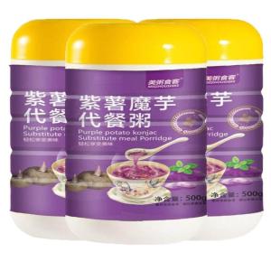 Konjac purple sweet potato corn five grains and coarse grains as a convenient and convenient meal replacement