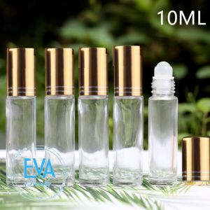 Combo 5 Vỏ Bi Lăn Thuỷ Tinh 10 Ml Dùng Chiết Nước Hoa Và Dầu Đưa Tiện Lợi SP4825