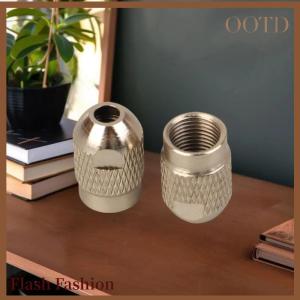 [Falsh F] 5 10Pcs Stainless Steel M7 M8 Nuts Pitch 0.75mm Drill Chucks Collet Bits Shank Screws Replacement For Rotary Tool