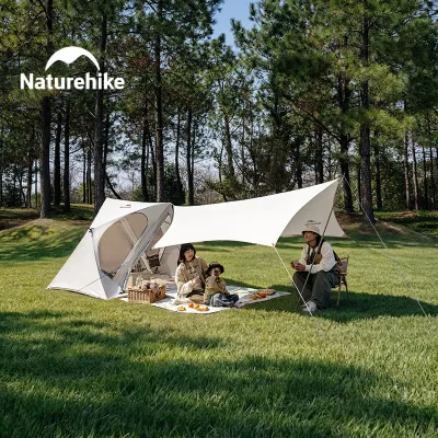 Naturehike Kabi Pop-Up Family Tent Sun Protection Canopy for Park Camping & Afternoon Tea Outdoor Use