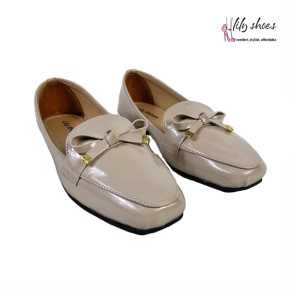 LILY SHOES - Caldera Sepatu Kerja Pantopel Variasi Pita Wanita Hak Chunky Trendy Real Pict Berkualitas