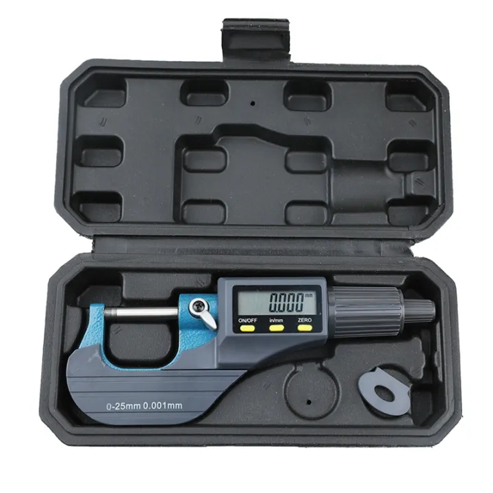 Digital Micrometer, Professional Inch/Metric Measuring Tools 0 ...