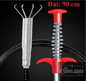 [3 mét] cây gắp rác thông cống dây lấy rác ngăn nghẹt cống dụng cụ thông cống móc rác lò xò đa năngDTcong