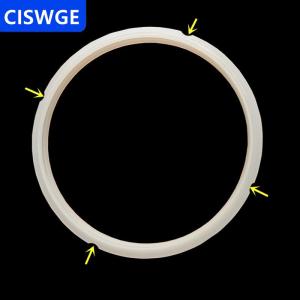 [COD] CISWGE AUTOPARTS 18 20 22 24cm Silicone cao su Gasket nồi nắp niêm phong Vòng Nồi áp suất điện thay thế cho 2-6l nồi miếng đệm