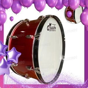 Musika ABD Marching Bass Drum size: 20"  22"  24"