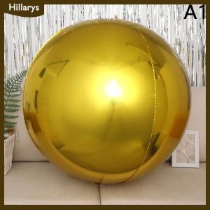 [Hillarys] 4D Sphere 32 Inch Metal Mirror Effect Decorative Balloon For Celebrations And Party Decorations Filling With Helium Can Float