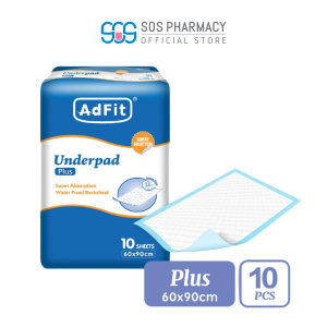 Adfit underpad plus 10PCs (60cm x 90cm)