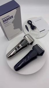 AE Three-speed adjustable reciprocating electric shaver for men with floating blades close shave and waterproof LED Beard Razor