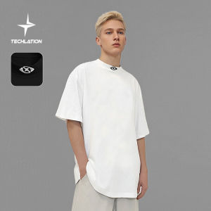 INFLATION Brand Mens Youth Sunscreen UPF50+Five in One Multi functional Fabric Embroidered T-shirt 2024 Spring/Summer New Cool Short Sleeves
