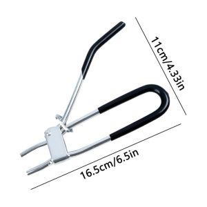 Runvictor Hose Clamp Plier for Automotive Brake Fuel Oil Pipe Clamp Car Maintenance Repair Pinch Tool Strong Clamping Force