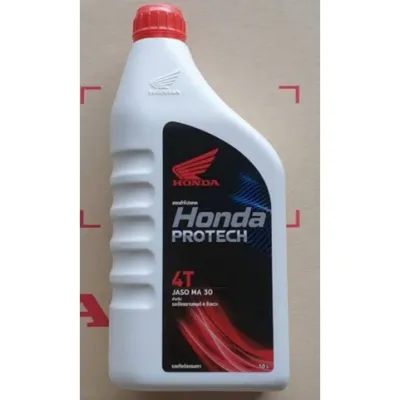 น้ำมันเครื่อง 1 ลิตร HONDA ฝาแดง - 4T JASO MA 30(จัดส่งด่วนทุุกวัน)