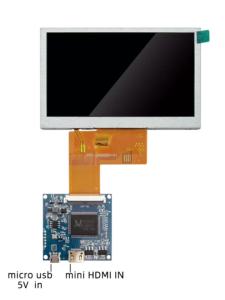 7-inch 800*480 USB 5V2A PowerHDMI  computer Display screen Raspberry Pi industrial control LCD screen